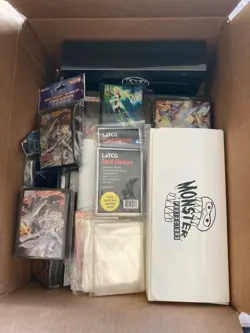 Yugioh Binders, Sleeves, Deck Box, Bulk Lot - READ DESCRIPTION - Image 1