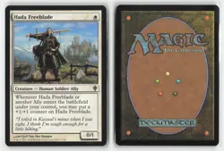 Hada Freeblade 7 Uncommon Worldwake Magic: The Gathering Near Mint - Image 3