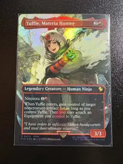Mtg Final Fantasy Yuffie ,Materia Hunter #470 Chocobo Track Foil - Image 1