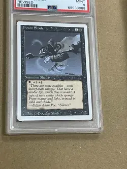 1994 Revised Magic The Gathering MTG Frozen Shade PSA 9 MINT - Image 2