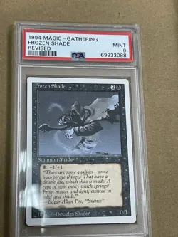 1994 Revised Magic The Gathering MTG Frozen Shade PSA 9 MINT - Image 3