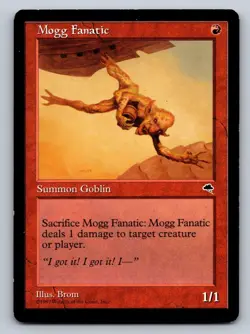 Mogg Fanatic Tempest 190 C LP Magic: The Gathering - Image 1