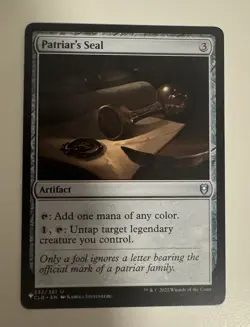 MTG Patriar's Seal - The List Reprints NM - Image 1
