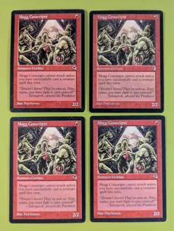 Mogg Conscripts x4 Tempest 4x Playset Magic the Gathering MTG - Image 1