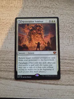 Restoration Seminar Secrets of Strixhaven Regular - Image 1