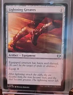 Lightning Greaves Commander Masters MTG Regular Near Mint - Image 3