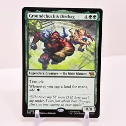 Magic The Gathering Teenage Mutant Ninja Turtles Groundchuck And Dirtbag 0115 NM - Image 1