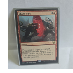 Chaos Warp - Commander Kamigawa Neon Dynasty - Rare Red Instant 104 - MTG - Image 1