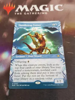 Mtg. Thundertrap Trainer. Showcase. Bloomburrow. Pack Fresh - Image 1