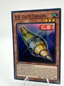 Yugioh R.B. Ga10 Driller Super Rare DUAD-EN090 First Edition Near mint - Image 2