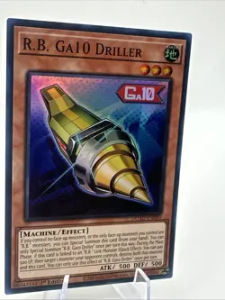 Yugioh R.B. Ga10 Driller Super Rare DUAD-EN090 First Edition Near mint - Image 3