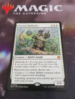 Mtg. Warren Warleader. Bloomburrow. Pack Fresh - Image 1