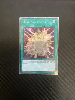 Yugioh Overload Fusion RA03-EN169 Quarter Century Rare 1st Ed NM - Image 1