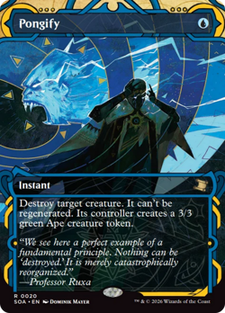 Pongify Secrets of Strixhaven: Mystical Archive - Near Mint - Image 1