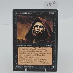 Soldevi Adnate (B) Alliances LP Black Common Mtg Magic The Gathering - Image 1