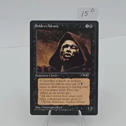 Soldevi Adnate (B) Alliances LP Black Common Mtg Magic The Gathering - Image 2