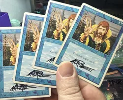 Counterspell X4 Signed By Artist Mtg - Image 1