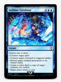 Sublime Epiphany [Commander: Final Fantasy] MTG Magic - NM/M 💧💧 - Image 1