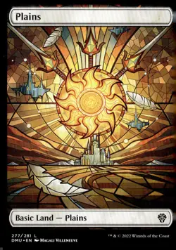 Dominaria United #277 Plains (Showcase) - Image 1