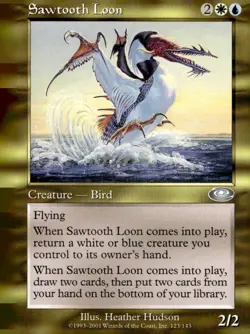Planeshift #123 Sawtooth Loon - Image 1