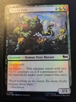 Putrid Pals 0165 Foil Common Teenage Mutant Ninja Turtles Magic: The Gathering - Image 1
