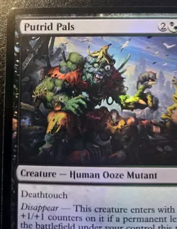 Putrid Pals 0165 Foil Common Teenage Mutant Ninja Turtles Magic: The Gathering - Image 2