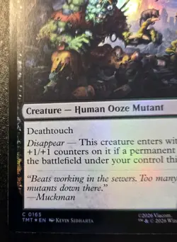 Putrid Pals 0165 Foil Common Teenage Mutant Ninja Turtles Magic: The Gathering - Image 4