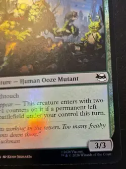 Putrid Pals 0165 Foil Common Teenage Mutant Ninja Turtles Magic: The Gathering - Image 5