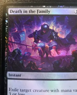 Death In The Family 0061 Foil Uncommon Teenage Mutant Ninja Turtles MTG - Image 2