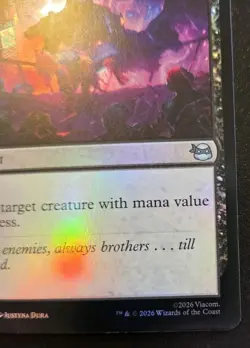 Death In The Family 0061 Foil Uncommon Teenage Mutant Ninja Turtles MTG - Image 5