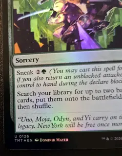 New Generation's Technique 0126 Foil Uncommon Teenage Mutant Ninja Turtles MTG - Image 4