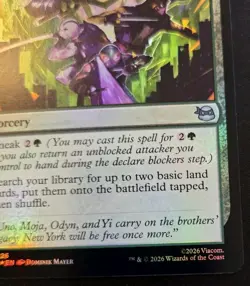 New Generation's Technique 0126 Foil Uncommon Teenage Mutant Ninja Turtles MTG - Image 5