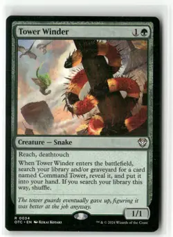 Tower Winder Commander Outlaws of Thunder Junction MTG NM - Image 1