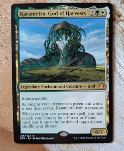 MTG Karametra, God of Harvests - Commander 2020 NM - Image 1