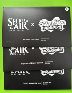Complete SpongeBob Bundle MTG Magic the Gathering, SECRET LAIR (FOIL Edition) - Image 3