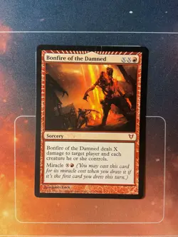 Bonfire of the Damned - Avacyn Restored - Magic the Gathering - MTG - Damaged - Image 1