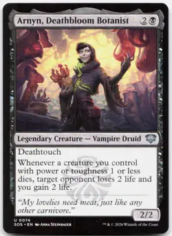 Arnyn, Deathbloom Botanist ** SOS 74 NM - Image 1