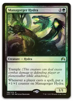 Managorger Hydra #186 (Foil) (LP) Magic Origins ORI Magic MTG - Image 1