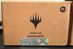 Magic The Gathering - Secret Lair Dandan Deck - New/Factory Sealed Free Shipping - Image 1