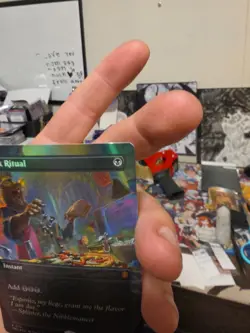 Dark Ritual Borderless Teenage Mutant Ninja Turtles Foil TMNT MTG - Image 3