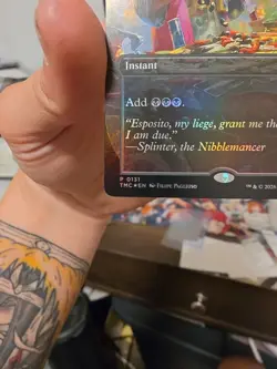 Dark Ritual Borderless Teenage Mutant Ninja Turtles Foil TMNT MTG - Image 4