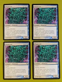 Plumeveil x4 Shadowmoor 4x Playset Magic the Gathering MTG - Image 1