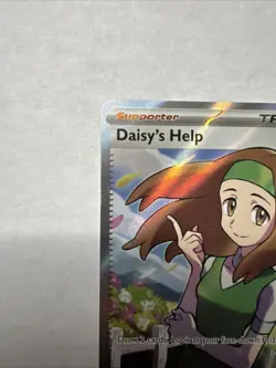 Pokemon Daisy's Help Ultra Rare Full Art 195/165 Scarlet & Violet 151 Holo - Image 4
