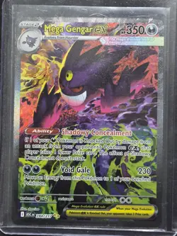 2026 Pokemon Ascended Heroes Mega Gengar EX 284/217 SIR Mint 🔥🔥🔥 Pack Fresh - Image 2