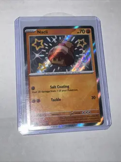 Pokemon TCG Nacli 176/091 Paldean Fates Shiny Holo Rare S&V - Image 1
