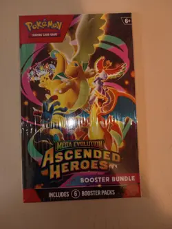 Pokemon TCG Mega Evolution Ascended Heroes Booster Bundle. - Image 1