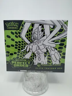 Perfect Order Pokemon Center ETB - Elite Trainer Box New Sealed Small Tear - Image 1