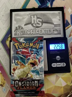 VERY HEAVY! 22.58Gram Obsidian Flames Pokemon TCG Factory Sealed Booster Pack!!! - Image 1