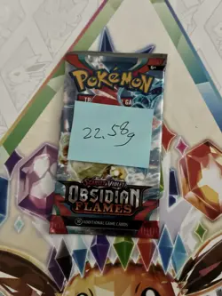 VERY HEAVY! 22.58Gram Obsidian Flames Pokemon TCG Factory Sealed Booster Pack!!! - Image 2