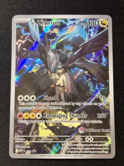 N's Zekrom - 031 (Pokemon Center Exclusive) Promo - minor imperfections on back - Image 1
